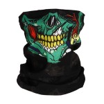 Face protection mask, skull design, multi color